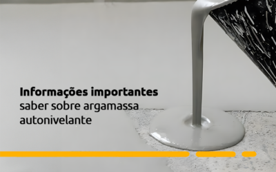 Tudo o que você precisa saber sobre argamassa autonivelante