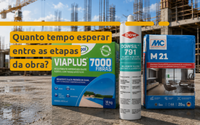 Quanto tempo esperar entre as etapas da obra?
